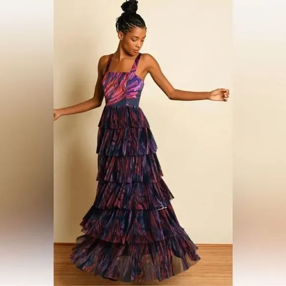 Anthropologie x Hutch - Avani Tiered Dress / Size 2